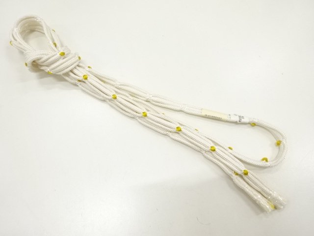 JAPANESE KIMONO / UNUSED SUMMER HAND-TIED OBIJIME